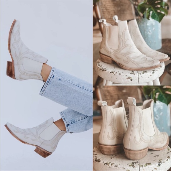 Free People Shoes - NEW Free People Wayward Western Boots Size 38.5